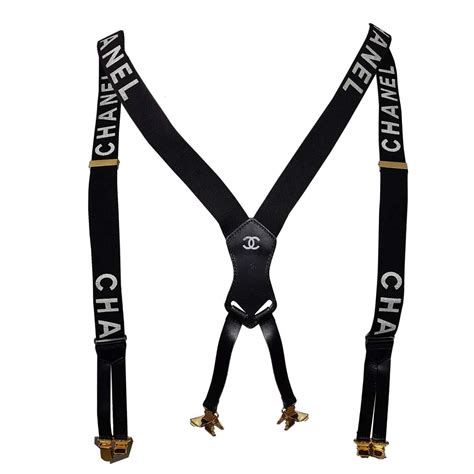 chanel suspenders price|faux Chanel suspenders.